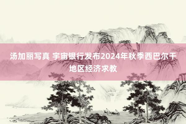 汤加丽写真 宇宙银行发布2024年秋季西巴尔干地区经济求教