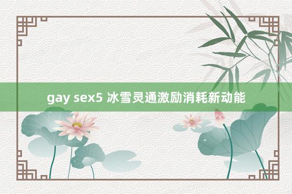 gay sex5 冰雪灵通激励消耗新动能